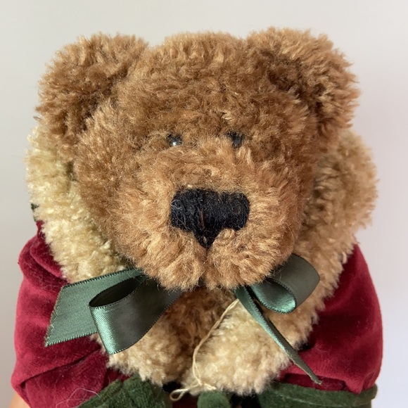 NWOT The Boyds Collection Teddy Bear Christmas Robe - Picture 3 of 14